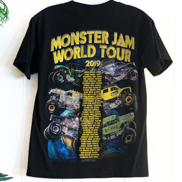 Monster Jam World Tour 2019 Sz S - Picture 2 of 4